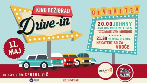 PELJI ME V KINO: DRIVE-IN KINO BO 11. MAJA OTVORILA FILMSKA KLASIKA NEKATERI SO ZA VROČE
