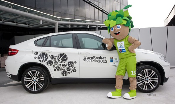 BMW Group Slovenija & EuroBasket 2013: BMW uradni avtomobilski partner