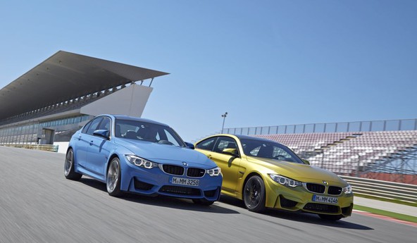 BMW M3 Limuzina in BMW M4 Coupé : »Auto Bild Sportscars« leta 2014