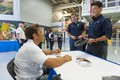 Alessandro Zanardi: Ambasador znamke BMW, je obiskal tovarno BMW v Spartanburgu