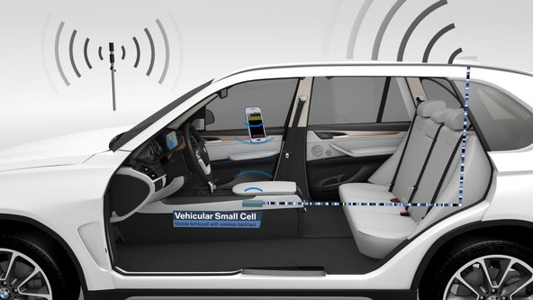 BMW ''Vehicular Small Cell'': BMW v Barceloni predstavlja nov raziskovalni projekt