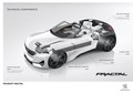 Urbani električni kupe PEUGEOT FRACTAL: FRACTAL z zvokovno ojačanim voznikovim mestom PEUGEOT i-Cockpit®