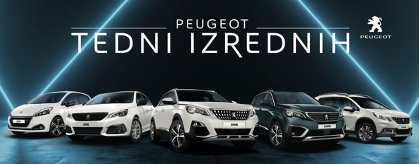 PEUGEOT TEDNI IZREDNIH: Kupcem ponujamo vozila po zares vznemirljivih cenah