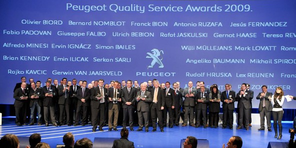Peugeot & Avtohiša Kavčič: Podelitev priznanj vodilnim koncesionarjem v Evropi