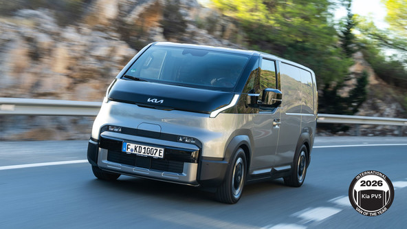 KIA PV5: Kiin prvi izključno električni dostavnik je postal Mednarodni kombi leta 2026