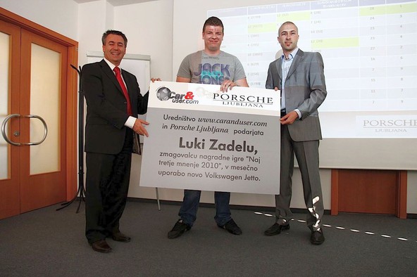 Portal CarAndUser: Končana prva sezona nagradne igre Naj tretje mnenje