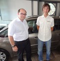 Citroën grand C4 Picasso: Primož Peterka prevzel darilo