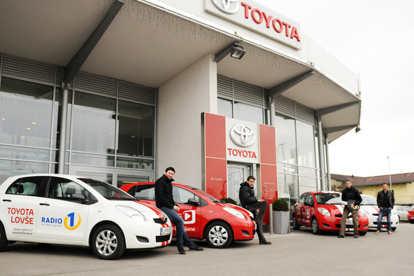AC Lovše d. o. o. : Na Antenin zajtrk s Toyoto Yaris