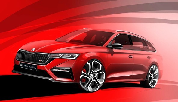 Prvi Škodin model RS s priključnohibridnim pogonom : Škoda razkriva, kakšna bo nova Octavia RS iV