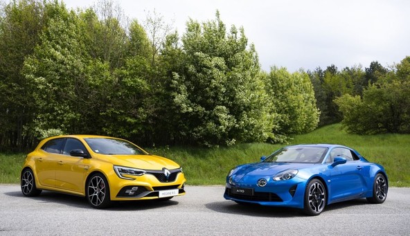 Preimenovanje: RENAULT SPORT CARS BO ODSLEJ ALPINE CARS