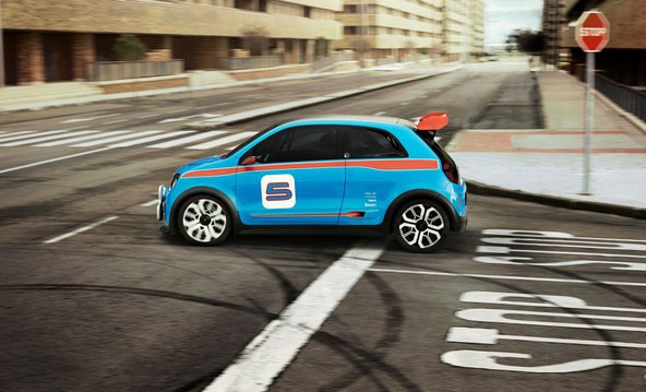 Renault Twin'Run concept: Mestni avtomobil s pospeškom!