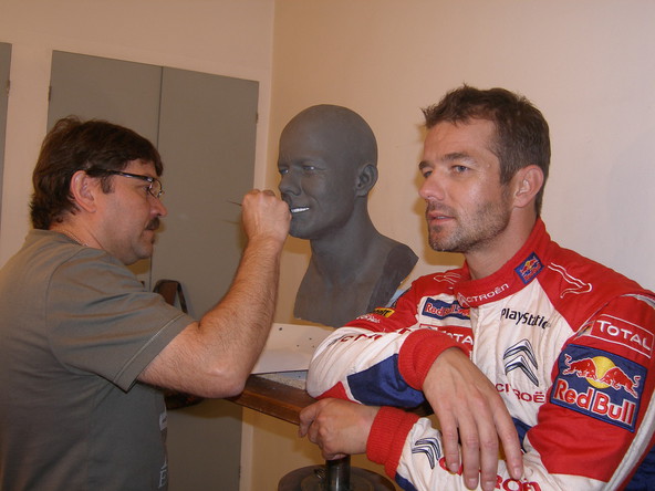 Citroën & Sébastien Loeb: Sébastien Loeb v pariškem muzeju voščenih lutk Grévin