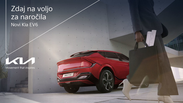 KIA EV6: Rezervacije odslej na voljo tudi v Sloveniji