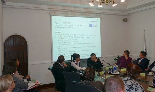 Projekt SMART-MR: Priložnost za pričetek vzpostavitve regijske celostne prometne strategije LUR