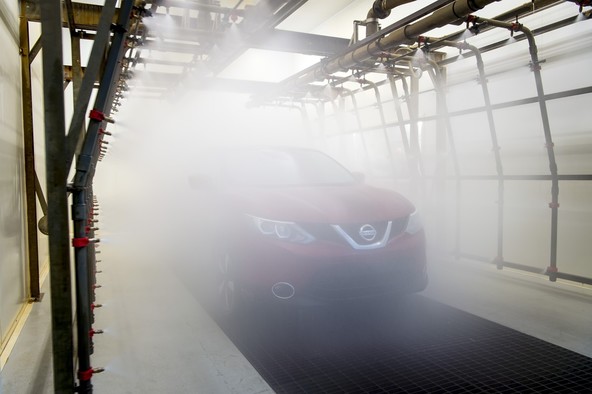 Nissan Qashqai, Juke in X-Trail: Nissan je zmagovalec pri preizkušanju vodotesnosti SUV modelov