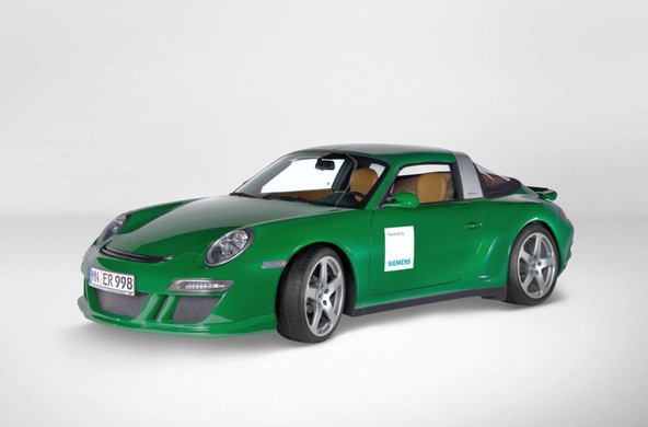 Siemens eRUF roadster: Električno gnani roadster na slovenski turneji