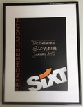 Sixt Slovenija: Sixt Slovenija z nagrado za franšizo meseca v korporaciji Sixt
