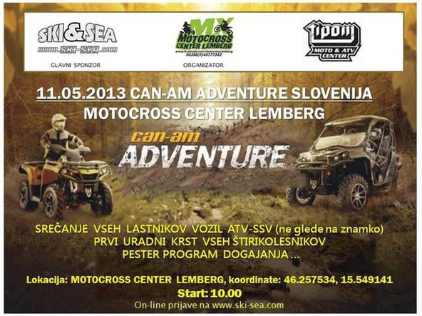 Motokros center Lemberg pri Šmarju: Veliko ATV & SSV srečanje slovenskih lastnikov