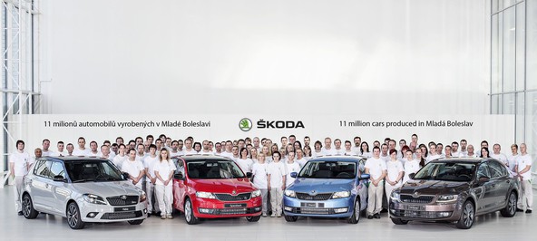 Škodina matična tovarna - Mladá Boleslav: Rekord: izdelanih 11 milijonov vozil