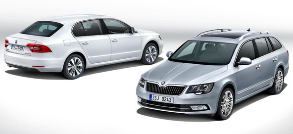 Škoda Superb : Temeljito osvežen Škodin paradni konj