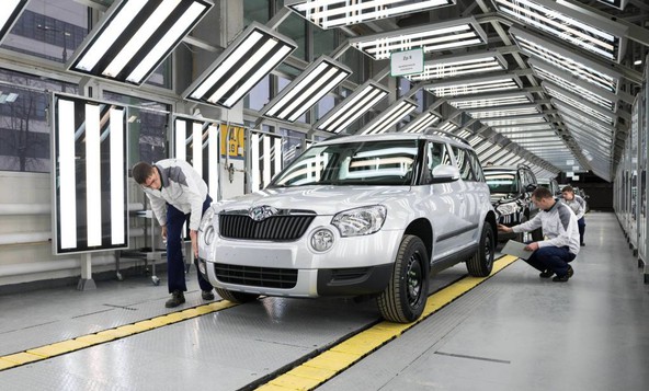 Škoda Yeti : Začetek proizvodnje  v Nižnem Novgorodu v Rusiji