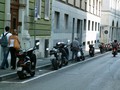Vzorec parkirnih mest za motoriste