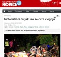 Zveza motoklubov Slovenije: Protest glede članka v Slovenskih novicah