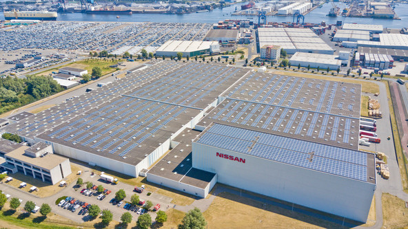 Nissan na Nizozemskem: Zagon največje sončne elektrarne 