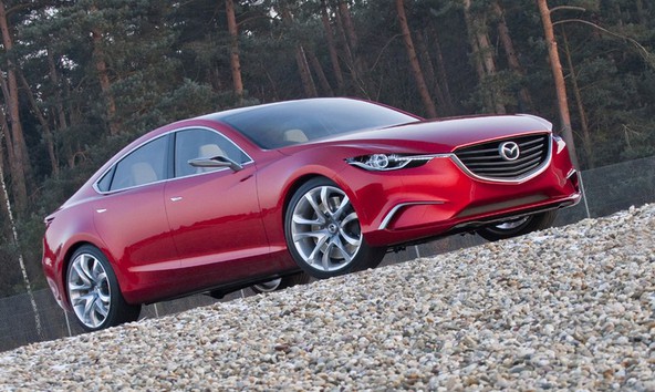 Mazda takeri: Evropska premiera nove konceptne limuzine