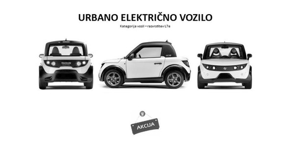 Tazzari zero classic: Posebna ponudba podjetja Auto Performance