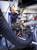 Torino, testiranje motorjev