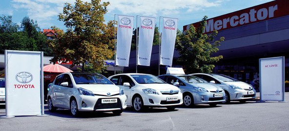 Toyota Lovše: Čas kislih kumaric, toyote GT86 in brezplačenga eko taksija