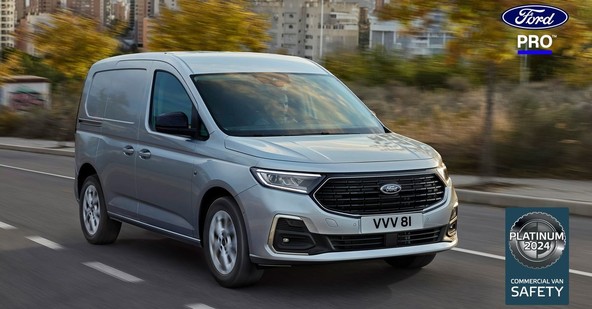 TRIO DOSTAVNIKOV FORD PRO: TRIO S PLATINASTO NAGRADO ZA VARNOST