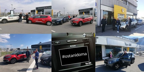 Zdaj je čas, ko moramo biti solidarni!: Trgo ABC z vozili pomaga lokalnim ustanovam