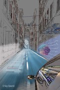 Slika prikazuje povezovanje medicine in razumevanja človeka z uporabo infrastrukture
