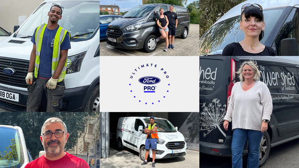 Ste ‘Ultimate Pro’ – vrhunski profesionalec? : Ford Pro išče lastnike malih podjetij, ki naredijo še več