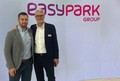 Uroš Maklič, direktor EasyPark Slovenija in Mauritz Börjesson, direktor za poslovni razvoj skupine EasyPark