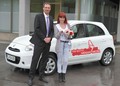 Urša Klavs & Nissan Slovenija : Miss športa Slovenije 2012 prejela ključe nove micre