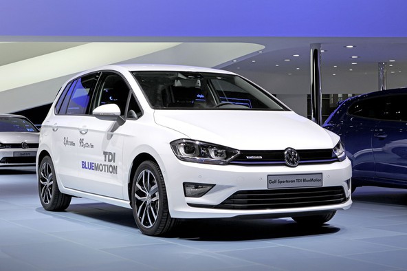 Novi Golf Sportsvan TDI BlueMotion: Izjemno varčna različica novega enoprostorca
