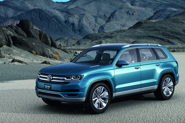 Volkswagen crossblue concept: Svetovna premiera novega SUV vozila