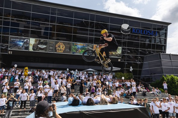 Program Varno na kolesu: 300 učencev na 10. podelitvi nagrad