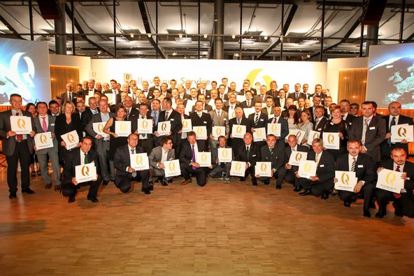 Volkswagen Service Quality Award 2012: Podeljena Volkswagnova nagrada za kakovost servisnih storitev 