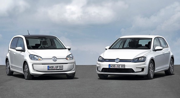 Volkswagen e-Golf in e-up: Volkswagen z elektromotorjem opremil dva velikoserijska modela