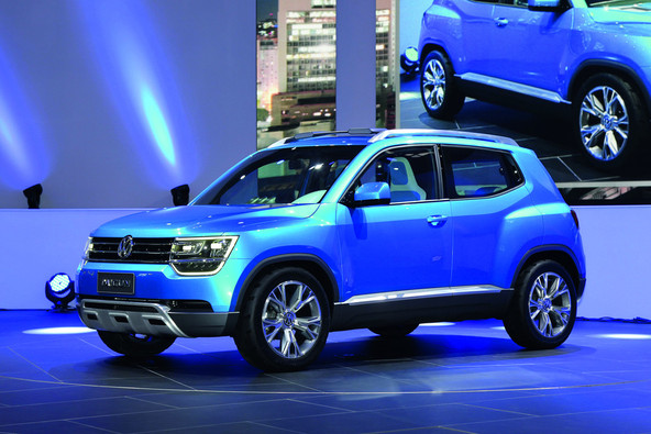 Mednarodni avtomobilski salon v São Paulu: Svetovna premiera Volkswagnove študije taigun