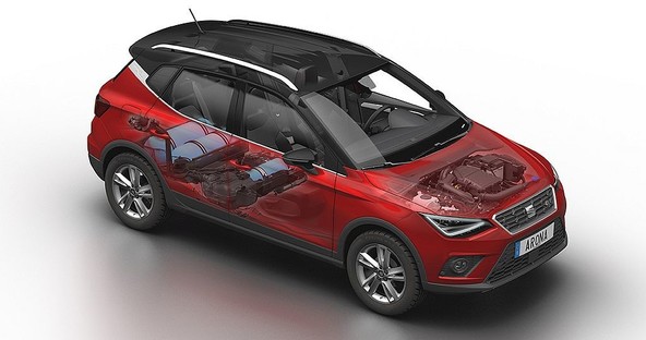 SEAT Arona TGI: Svetovna premiera nove modelne različice na pariškem avtomobilskem salonu
