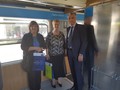 Z leve - Ksenija Kovačec Naglič,  Marjana Žibert in Črtomir Remec