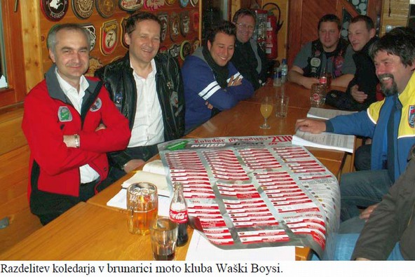 Zveza moto Klubov Slovenije: Izšel je koledar prireditev ZMKS