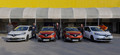Renault - predaja štirih vozil Captur in Scenic: RENAULT POSTAL URADNI PREVOZNIK KOŠARKAŠKEGA KLUBA HELIOS DOMŽALE