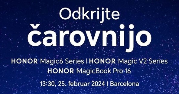 Revolucija na področju umetne inteligence: HONOR na sejmu MWC Barcelona predstavlja prelomne inovacije