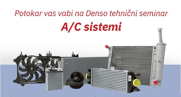 A/C sistemi: Potokar vas vabi na DENSO tehnični seminar